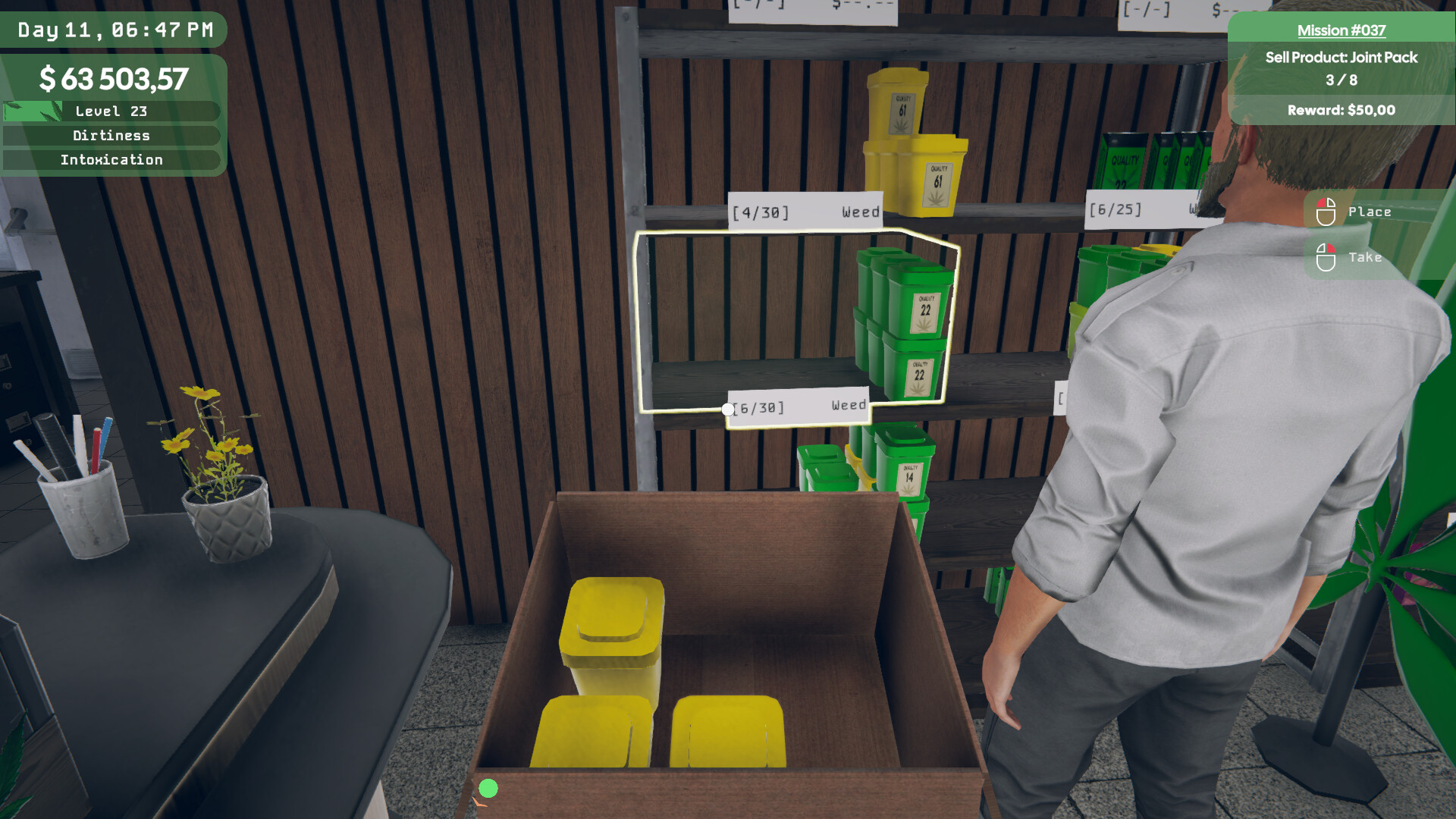大麻超市模拟器（Weed Supermarket Simulator）Build.23894750 免安装中文版 截图 5