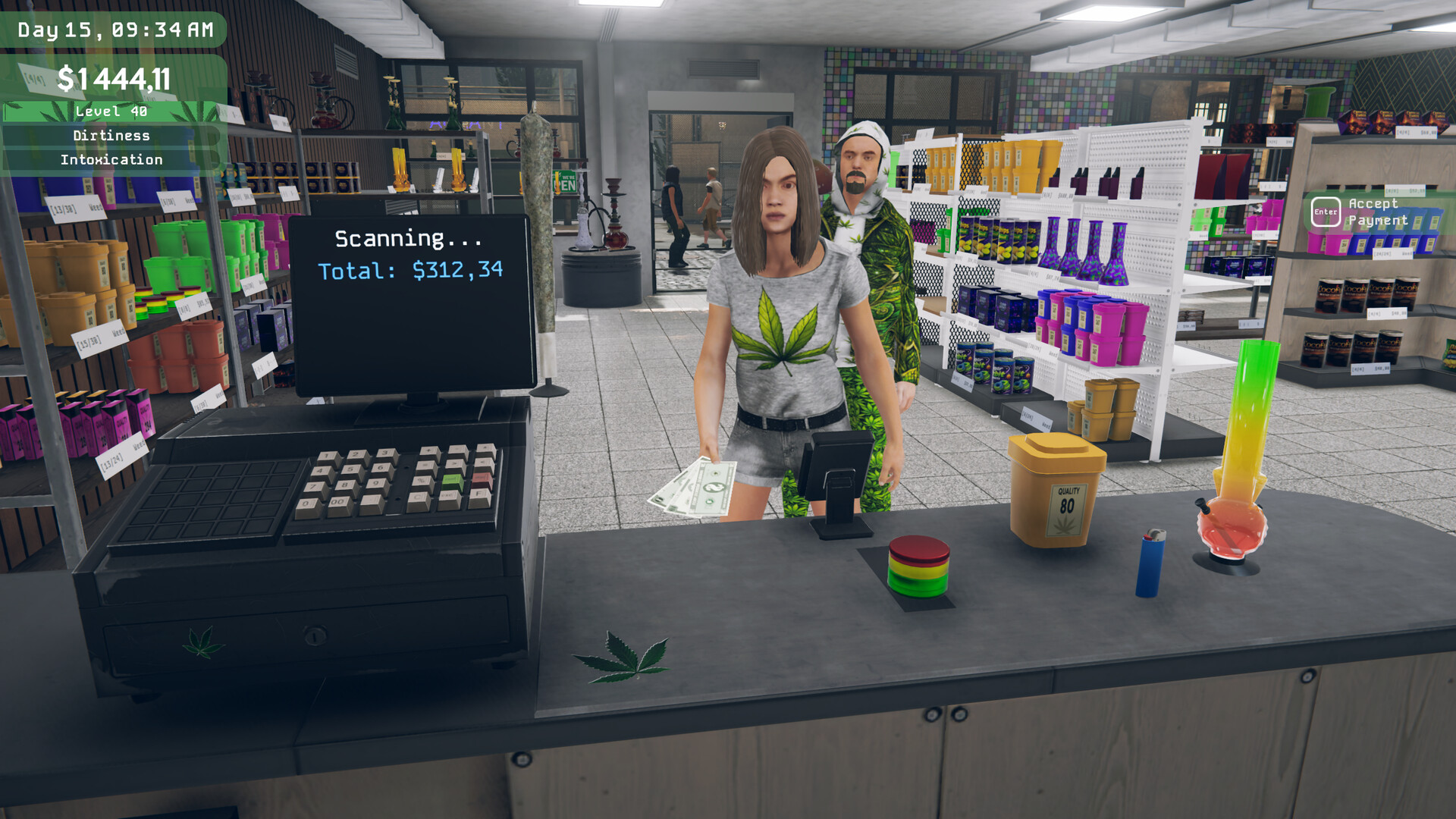 大麻超市模拟器（Weed Supermarket Simulator）Build.23894750 免安装中文版 截图 1