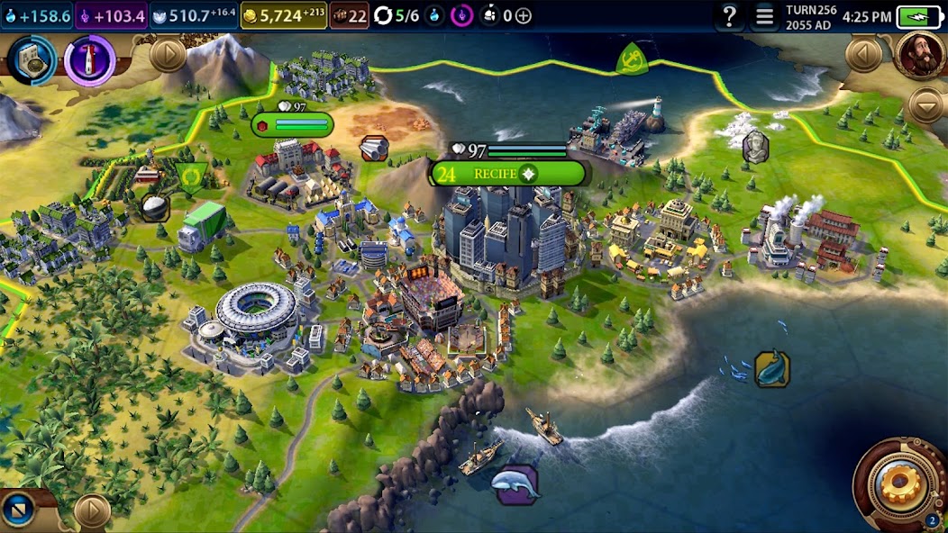 文明6手机版（Sid Meiers Civilization VI APK）v1.2.5 下载 截图 2