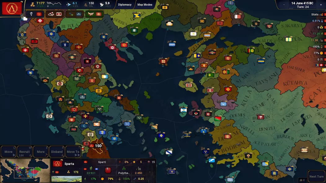 文明时代2：终极手机版（Age of History 2: Definitive APK）下载 截图 5